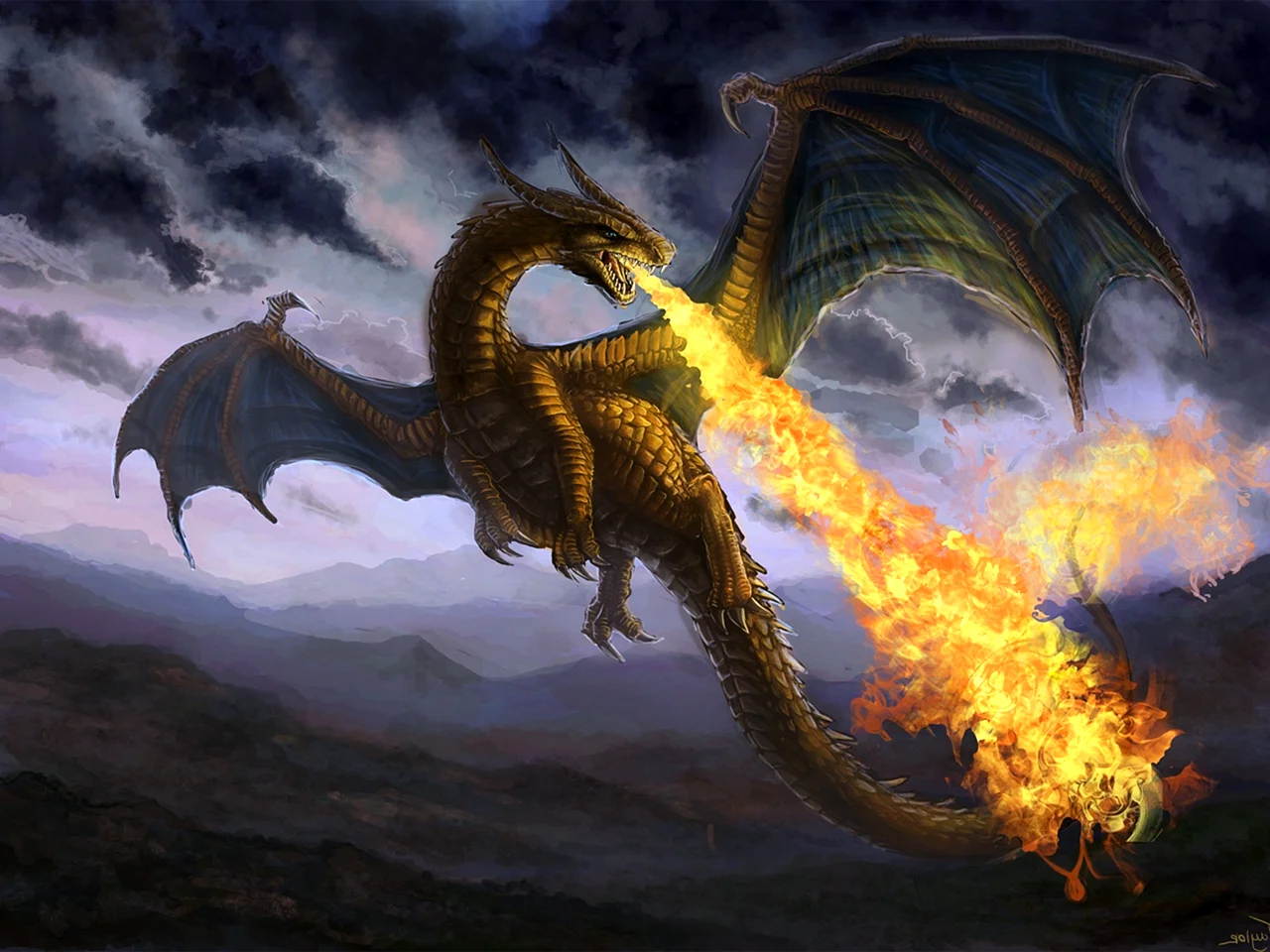 Шестиглазый дракон мифология