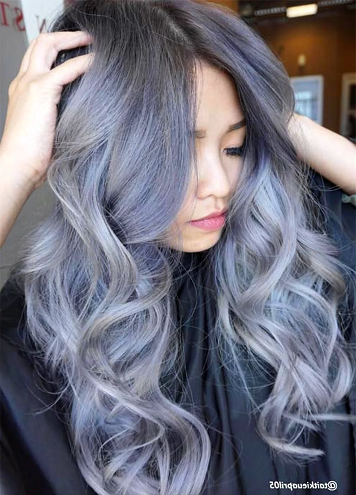 Gray hair (серебристые оттенки волос)