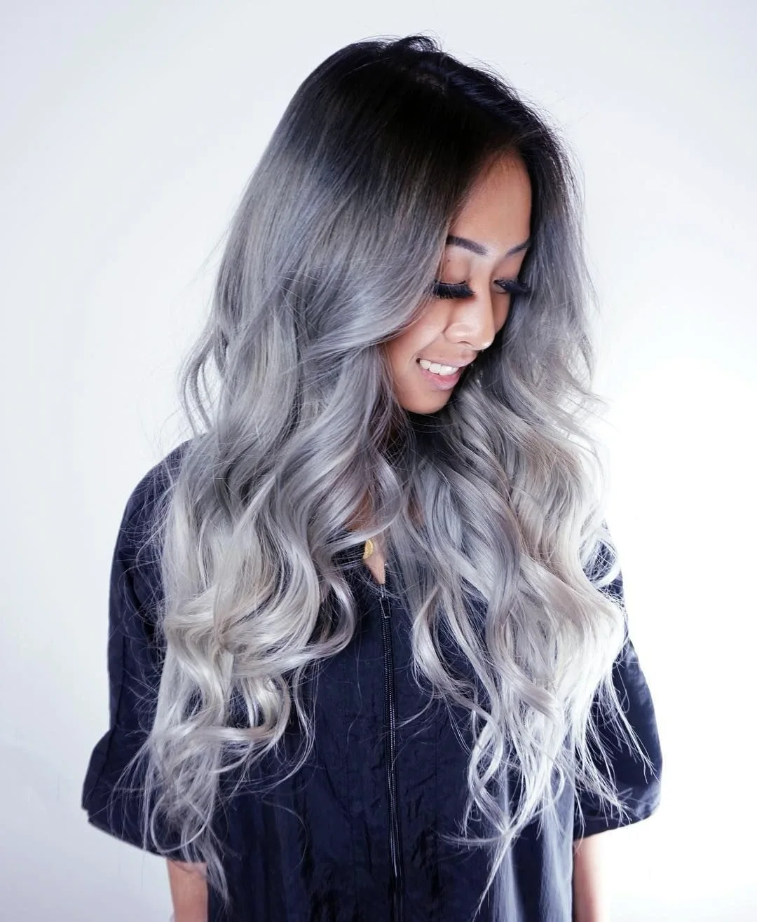 Silver Ombre