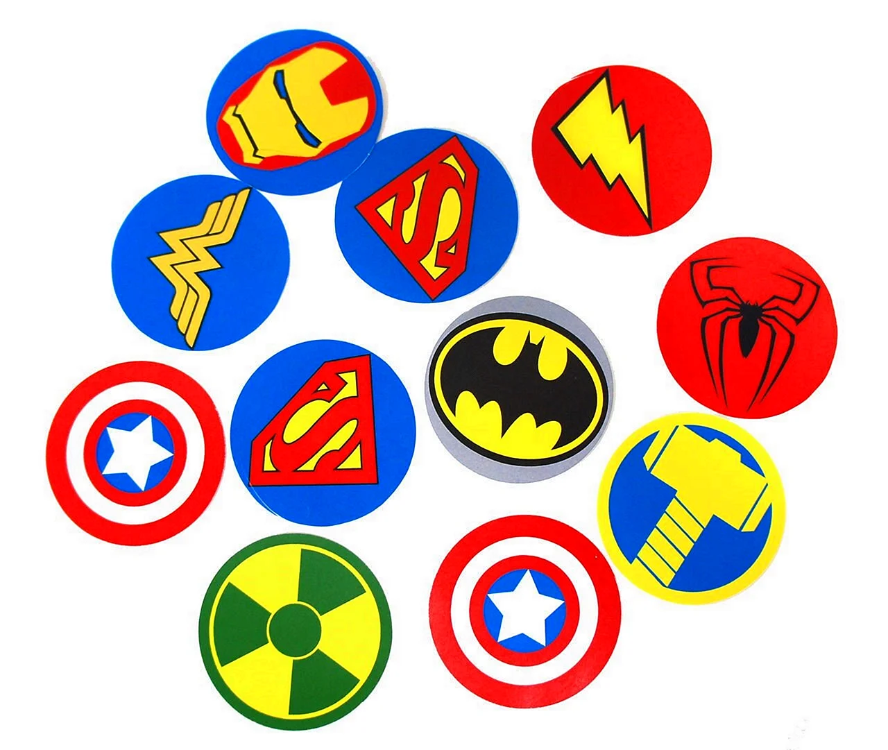 Символы супергероев