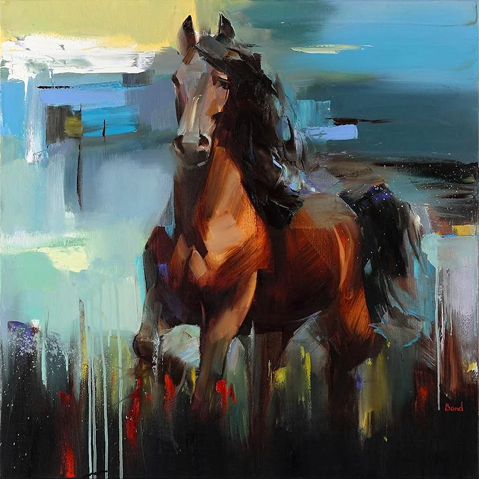 Сингатуллин Марсель художник картины коней