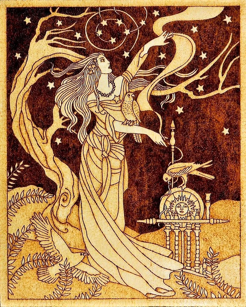 Скандинавская богиня Фригг