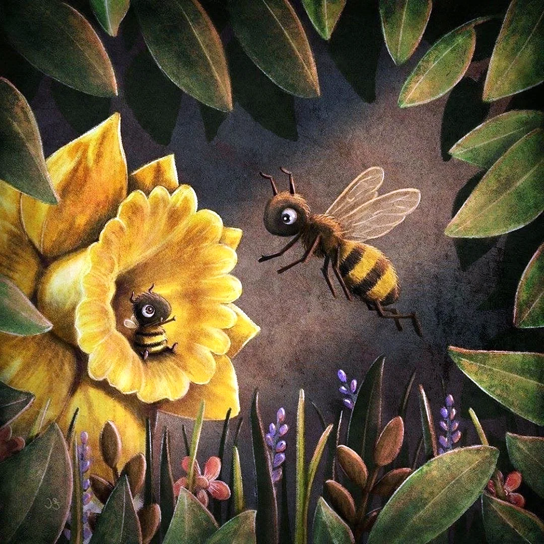 Сказочная пчела