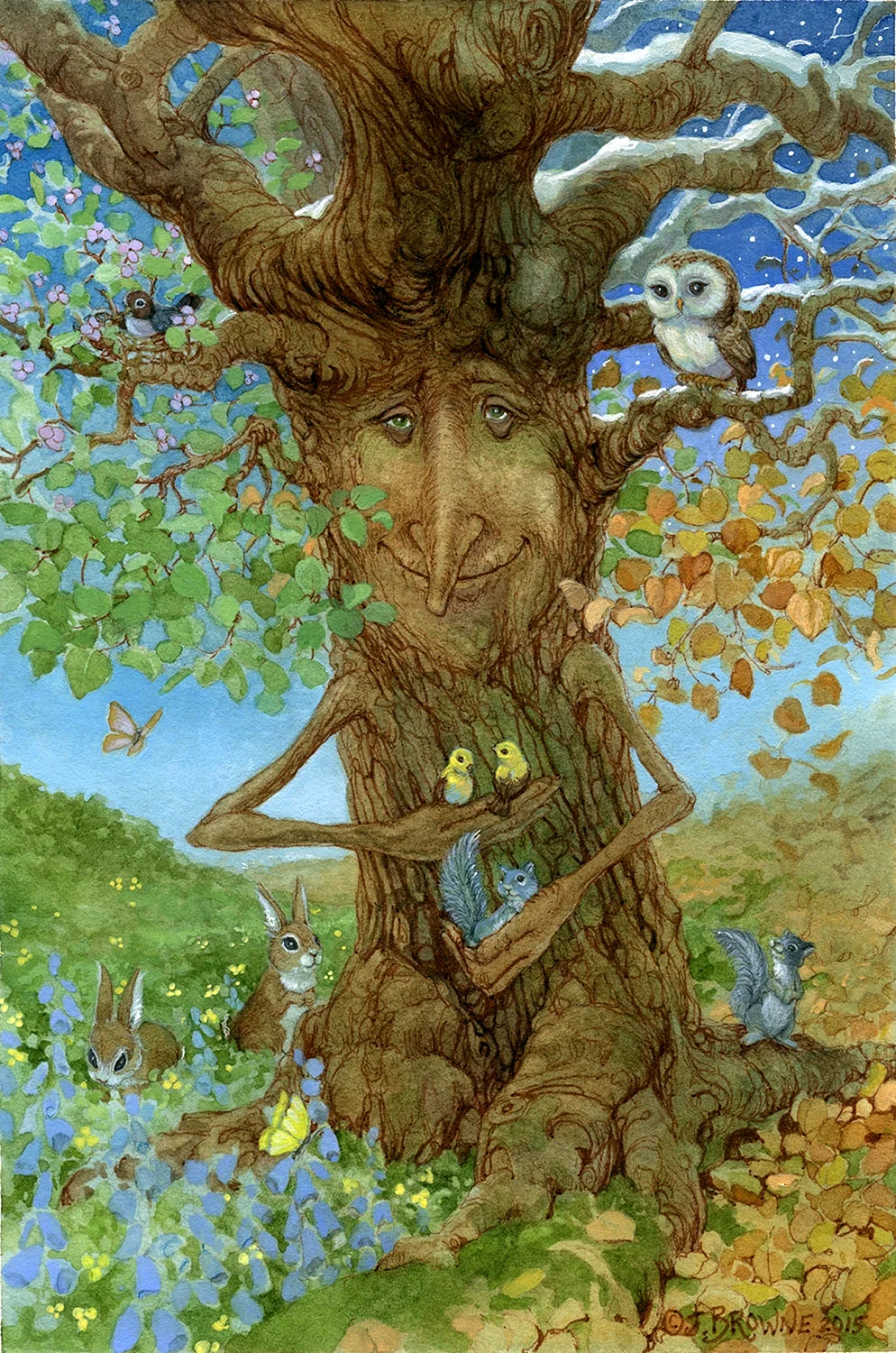 Сказочные деревья Джеймса Брауна