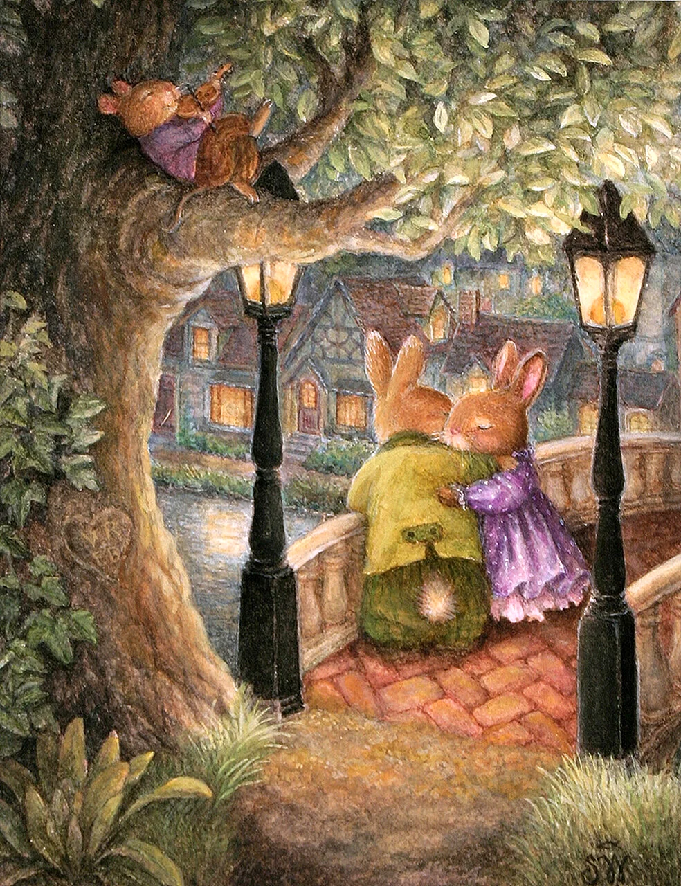 Сказочные кролики от Сьюзен вилер Susan Wheeler