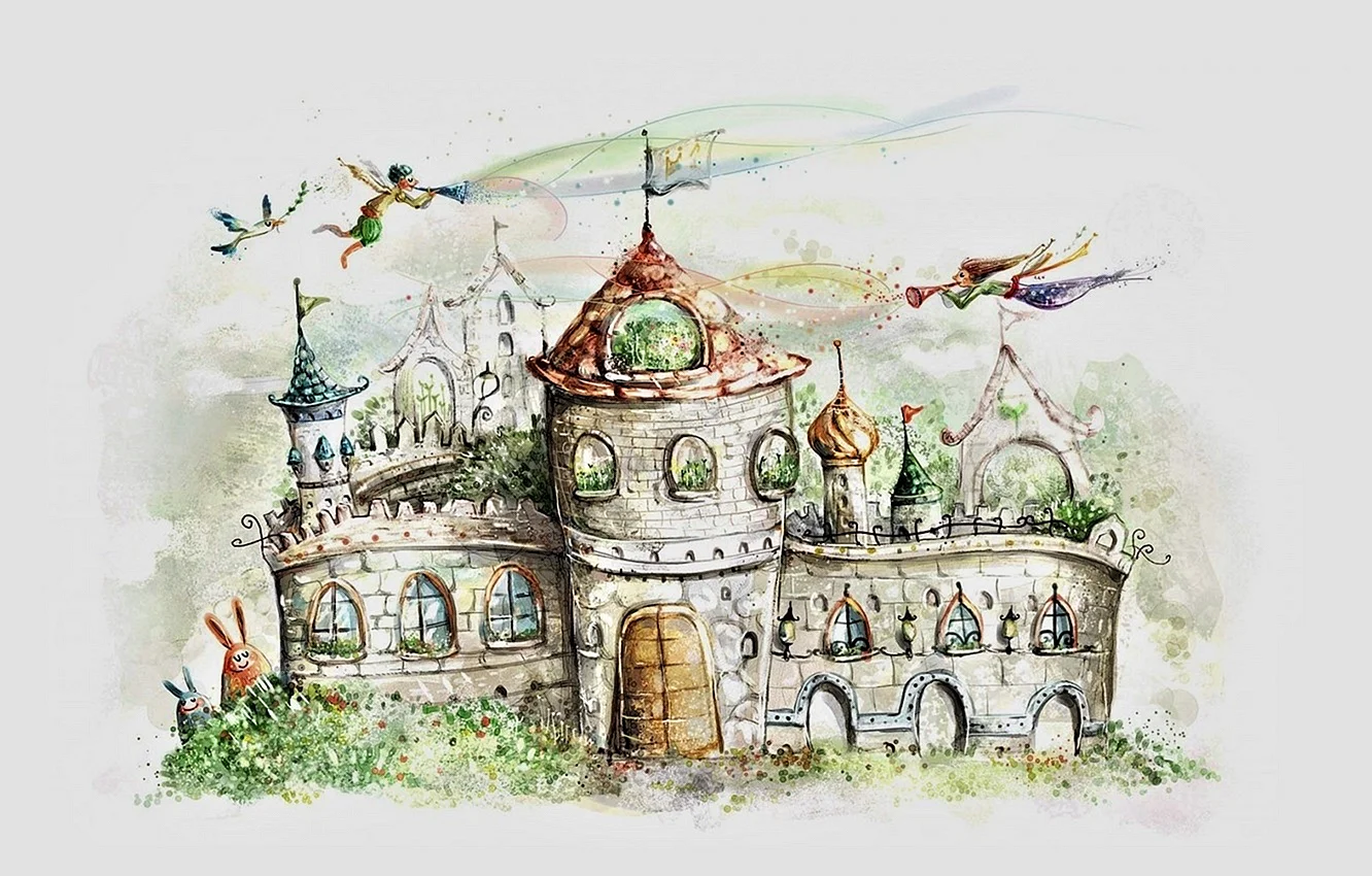 Сказочный замок Колин Мур