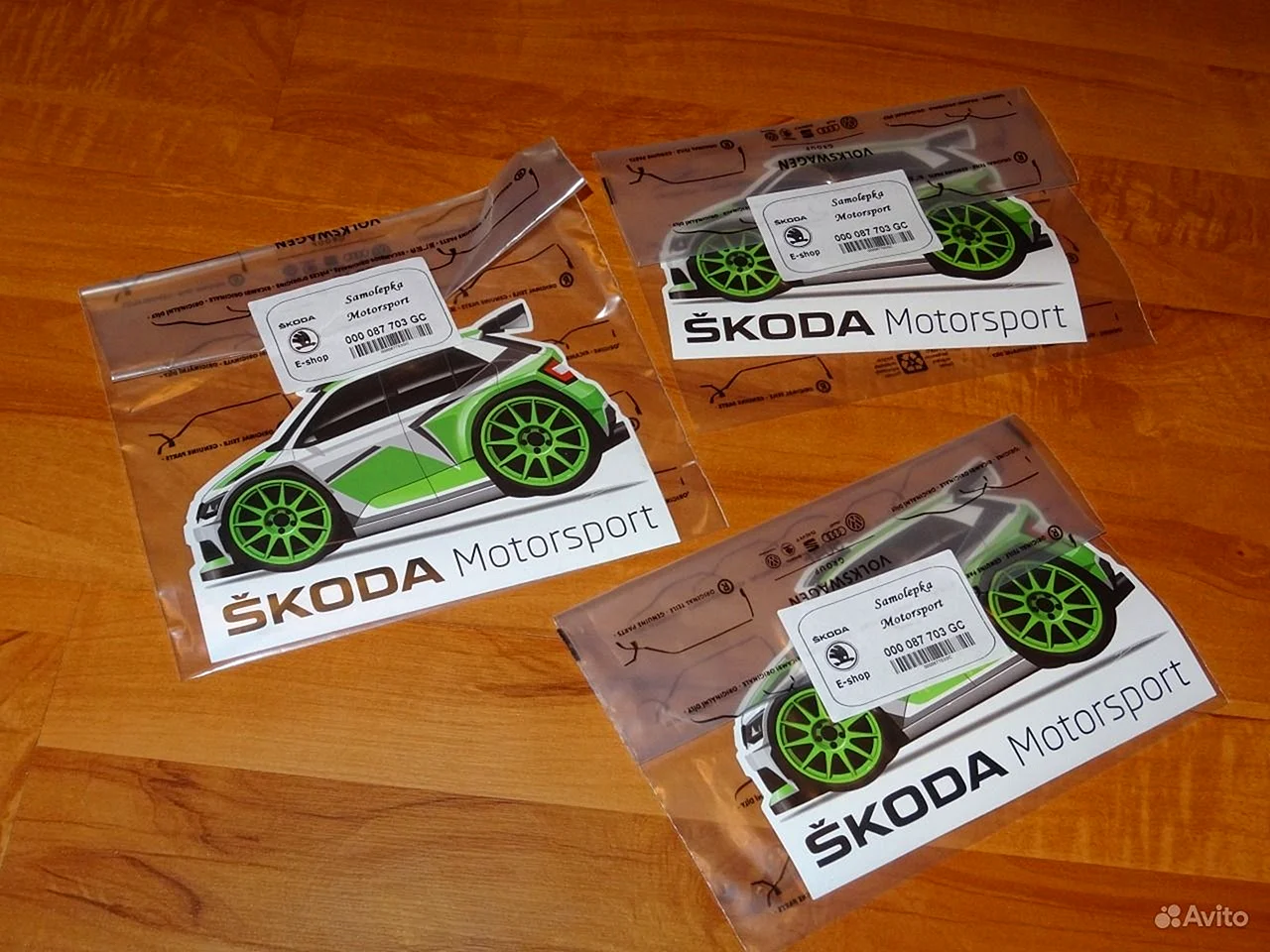 Skoda Motorsport наклейка