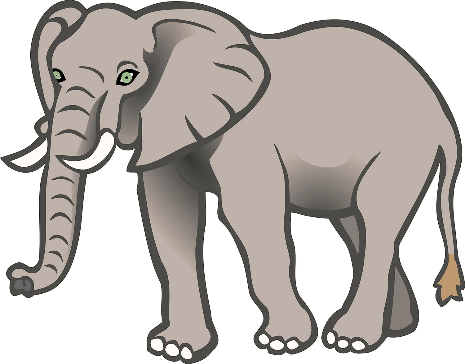Слон мультяшный