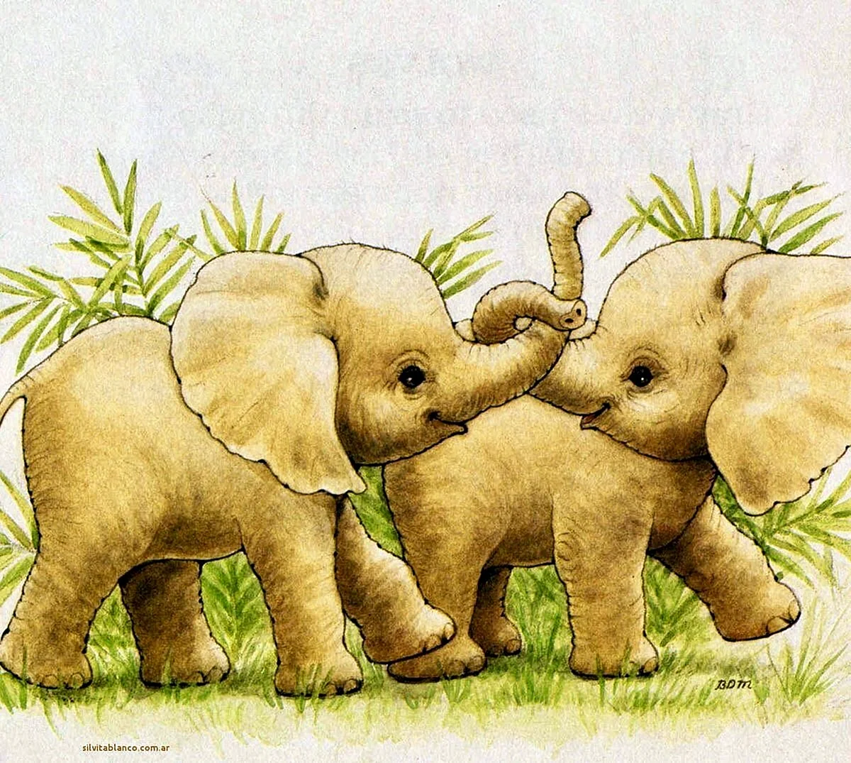Слоненок дошкольники
