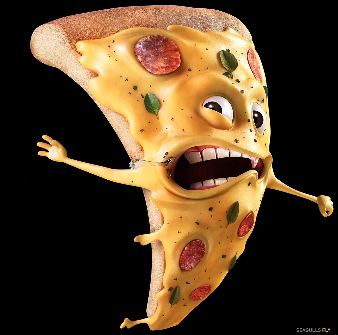 Смешная пицца