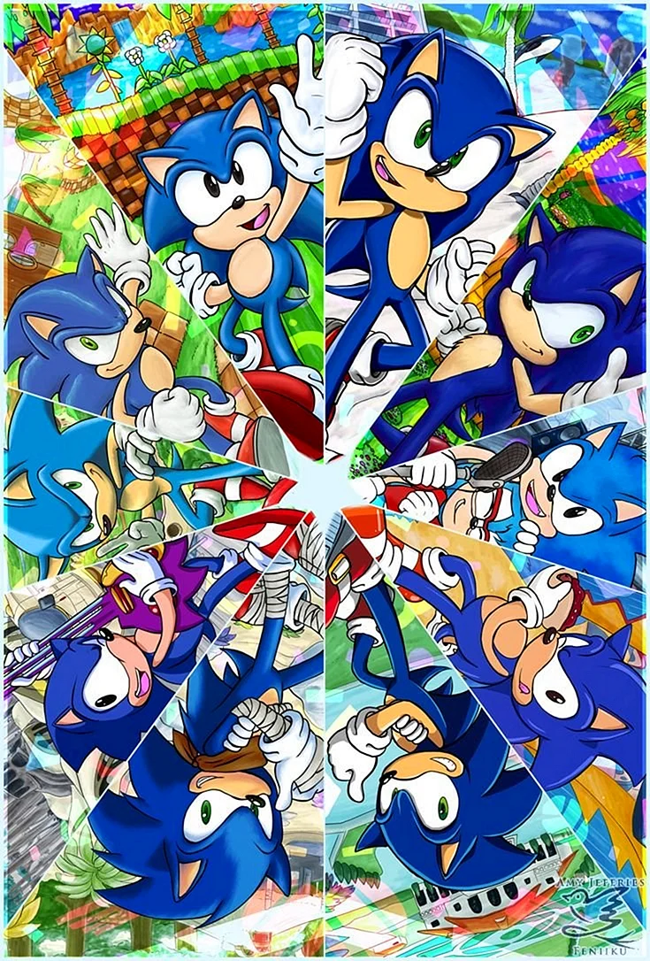 Sonic the Hedgehog Эволюция
