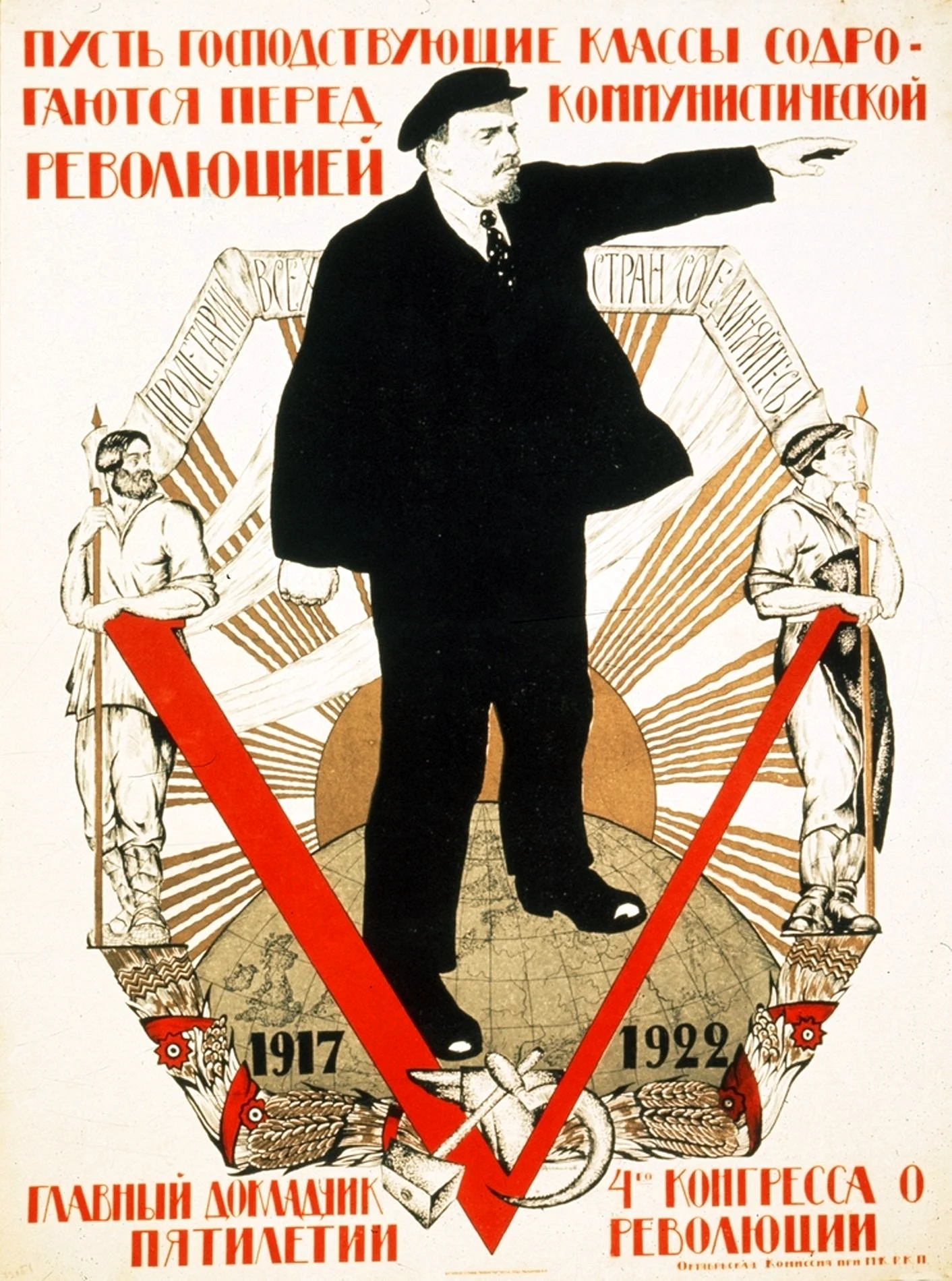 Советские идеологические плакаты