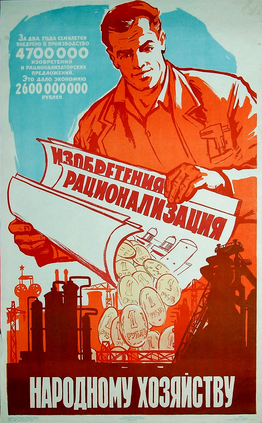 Советские производственные плакаты