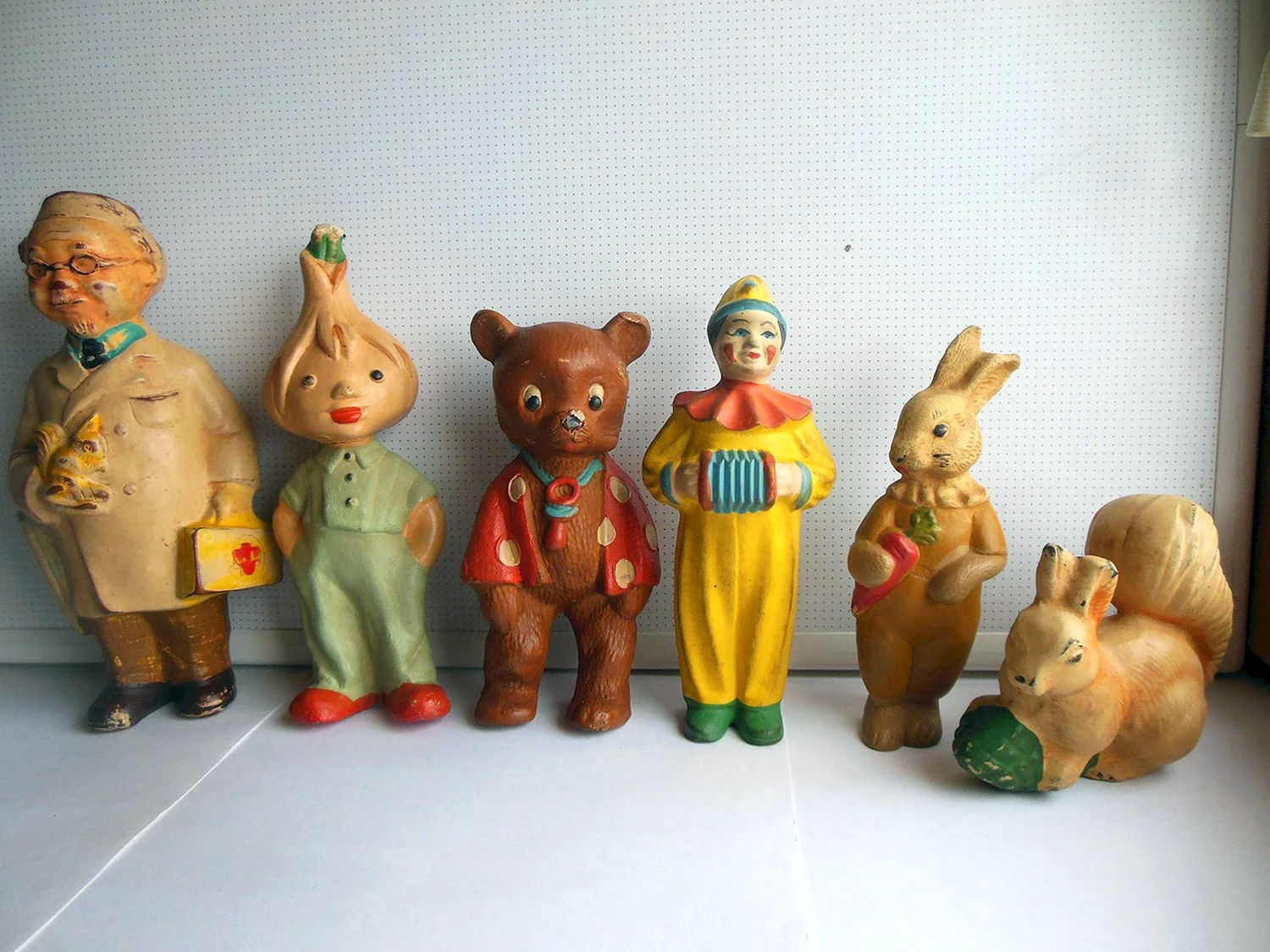 Советские резиновые игрушки