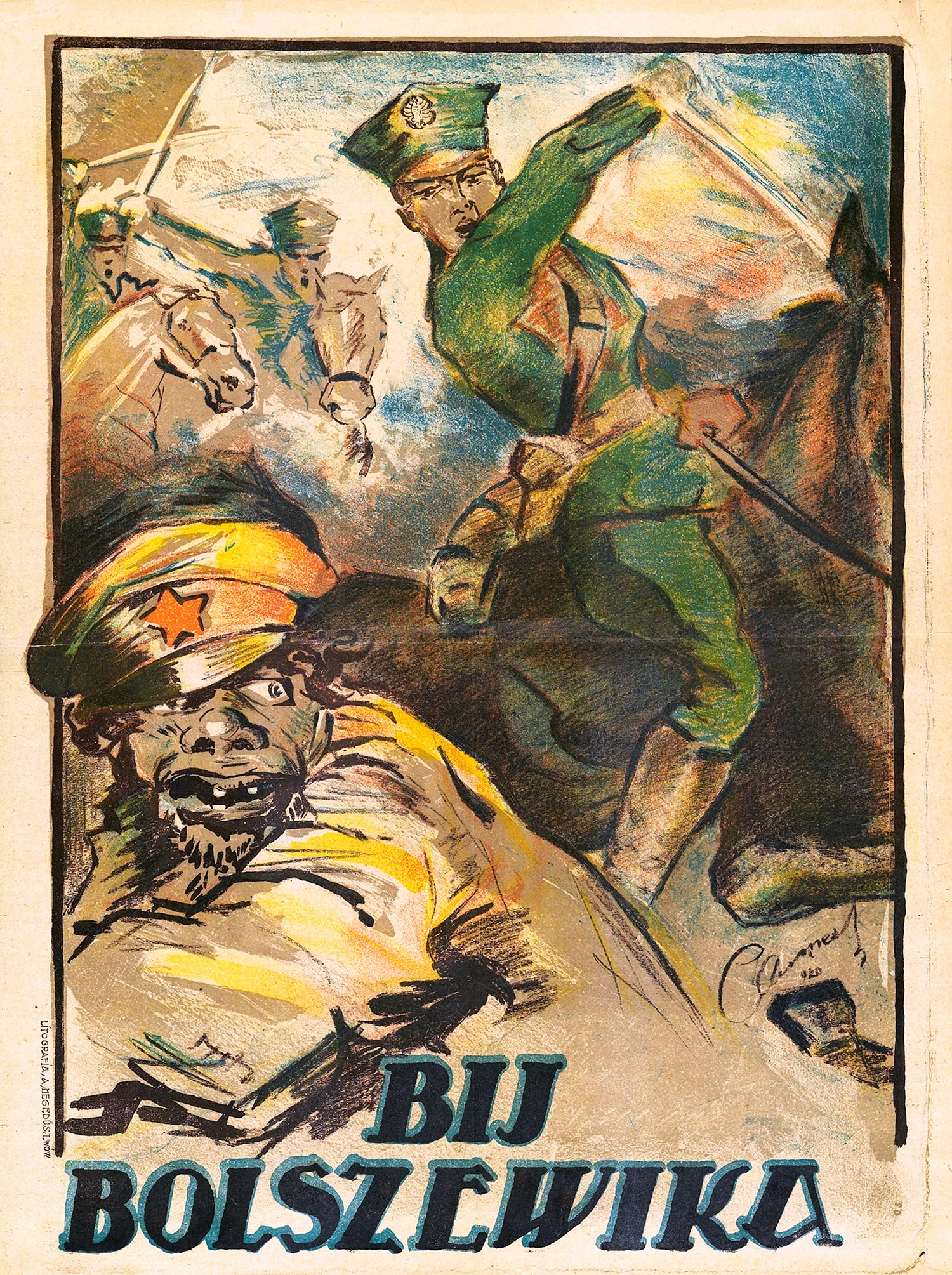 Советско-польская война плакаты