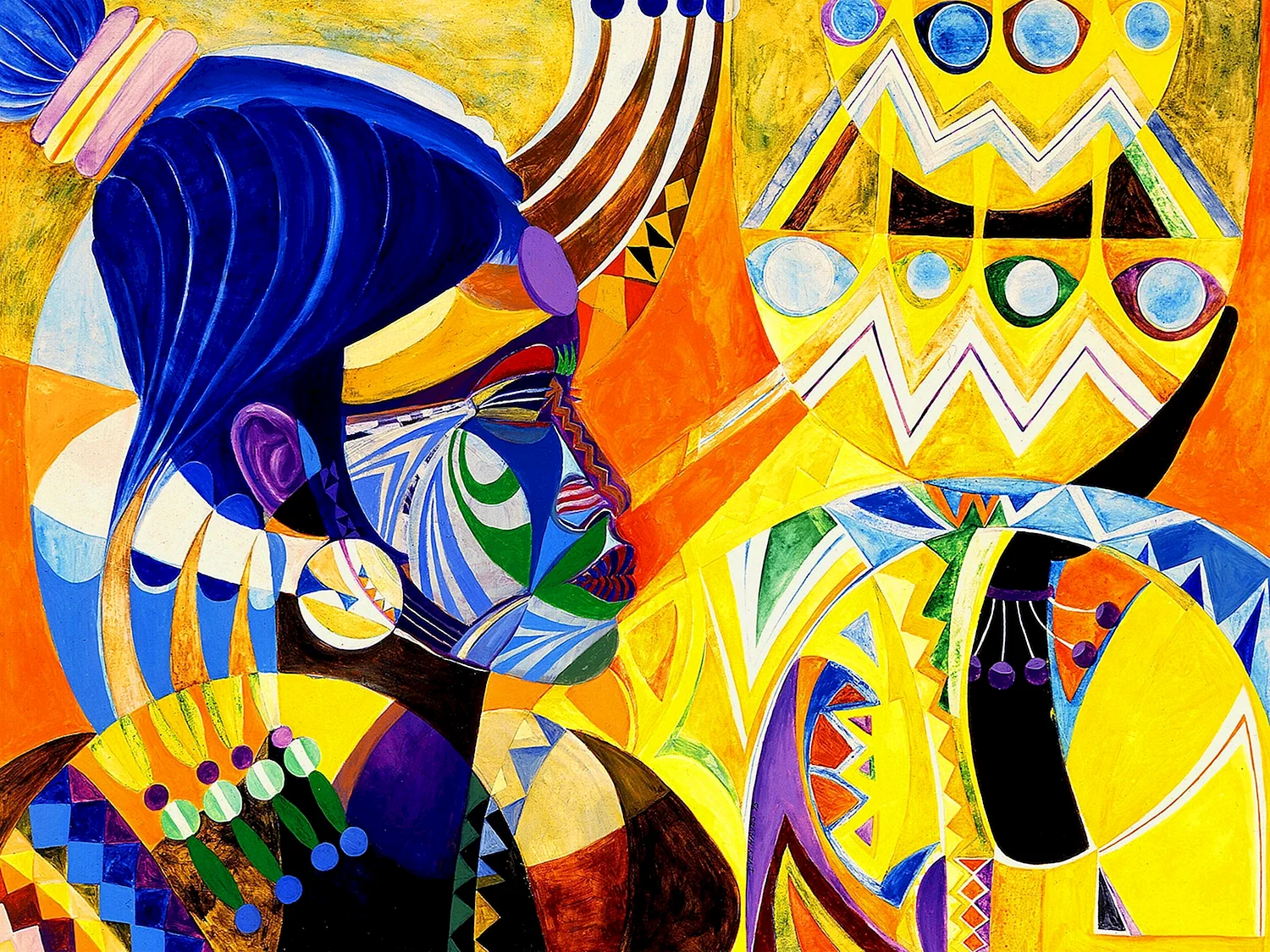 Современная Африканская живопись