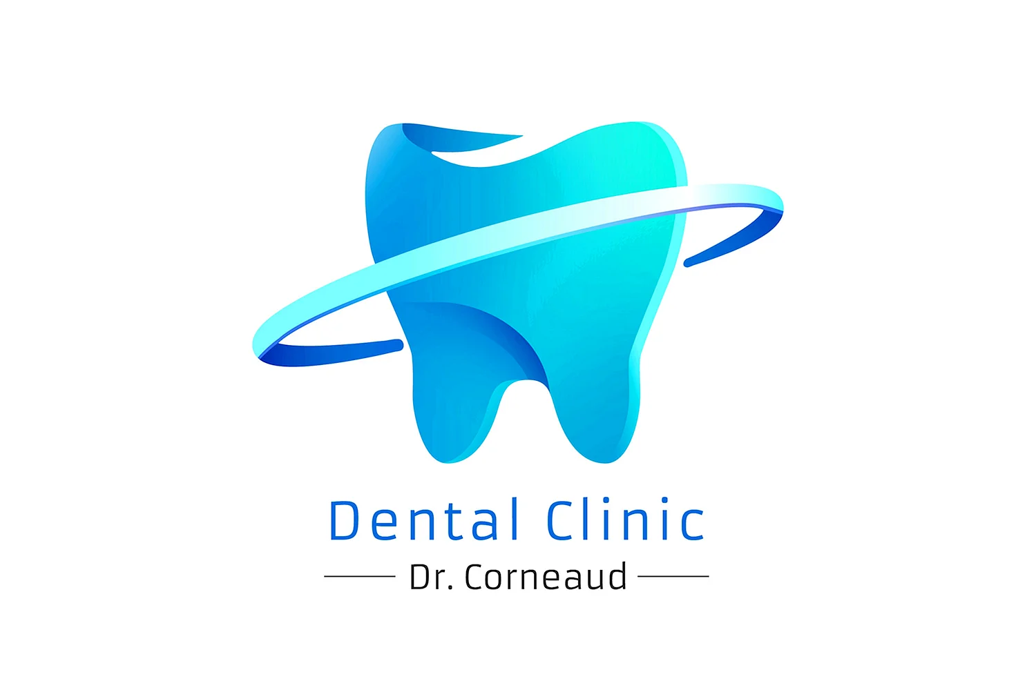 Современный логотип стоматологии