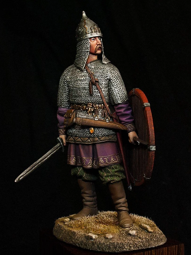 Средневековый пехотинец, 75 мм, Altores Studio