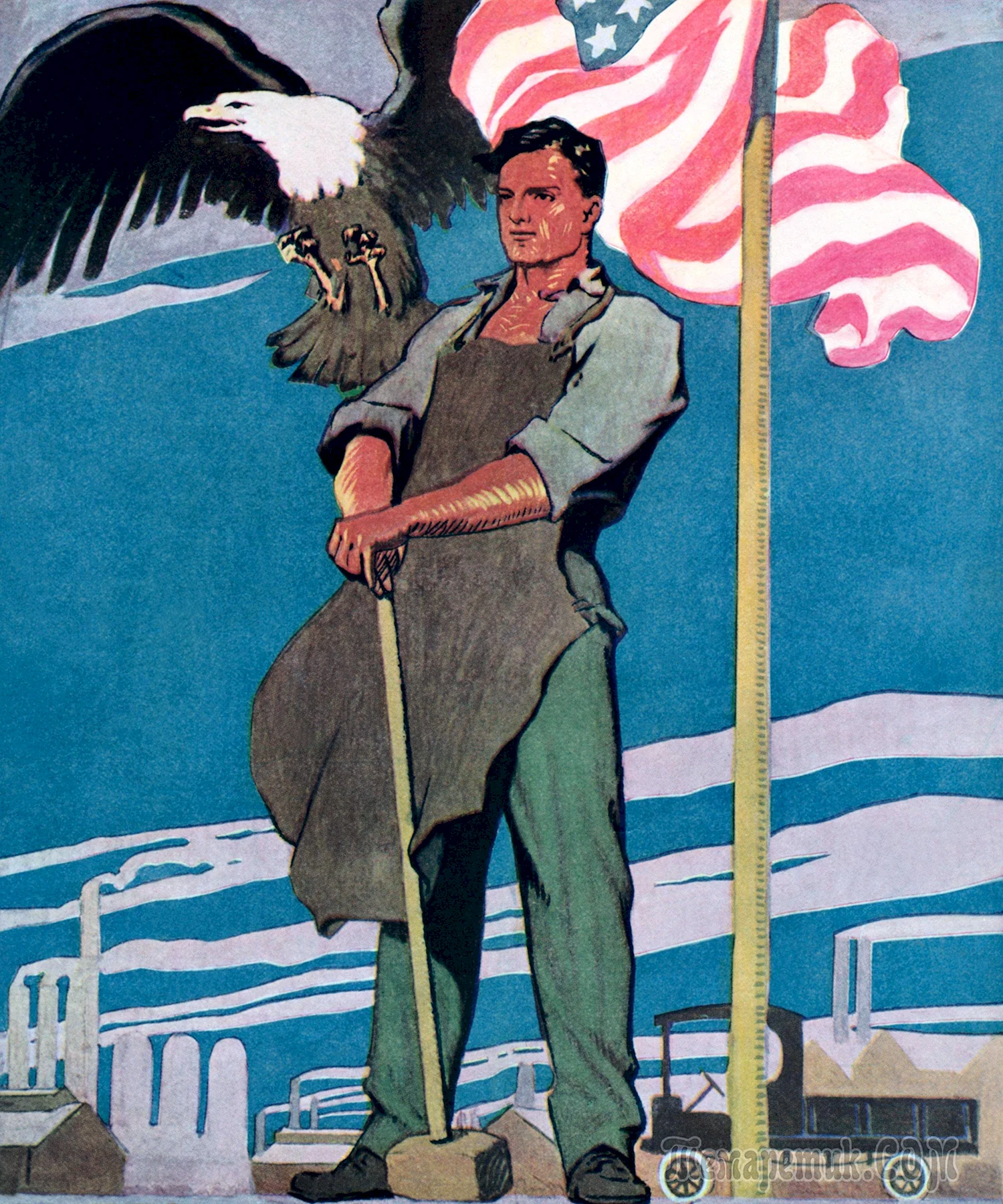 США киноплакат 20 век