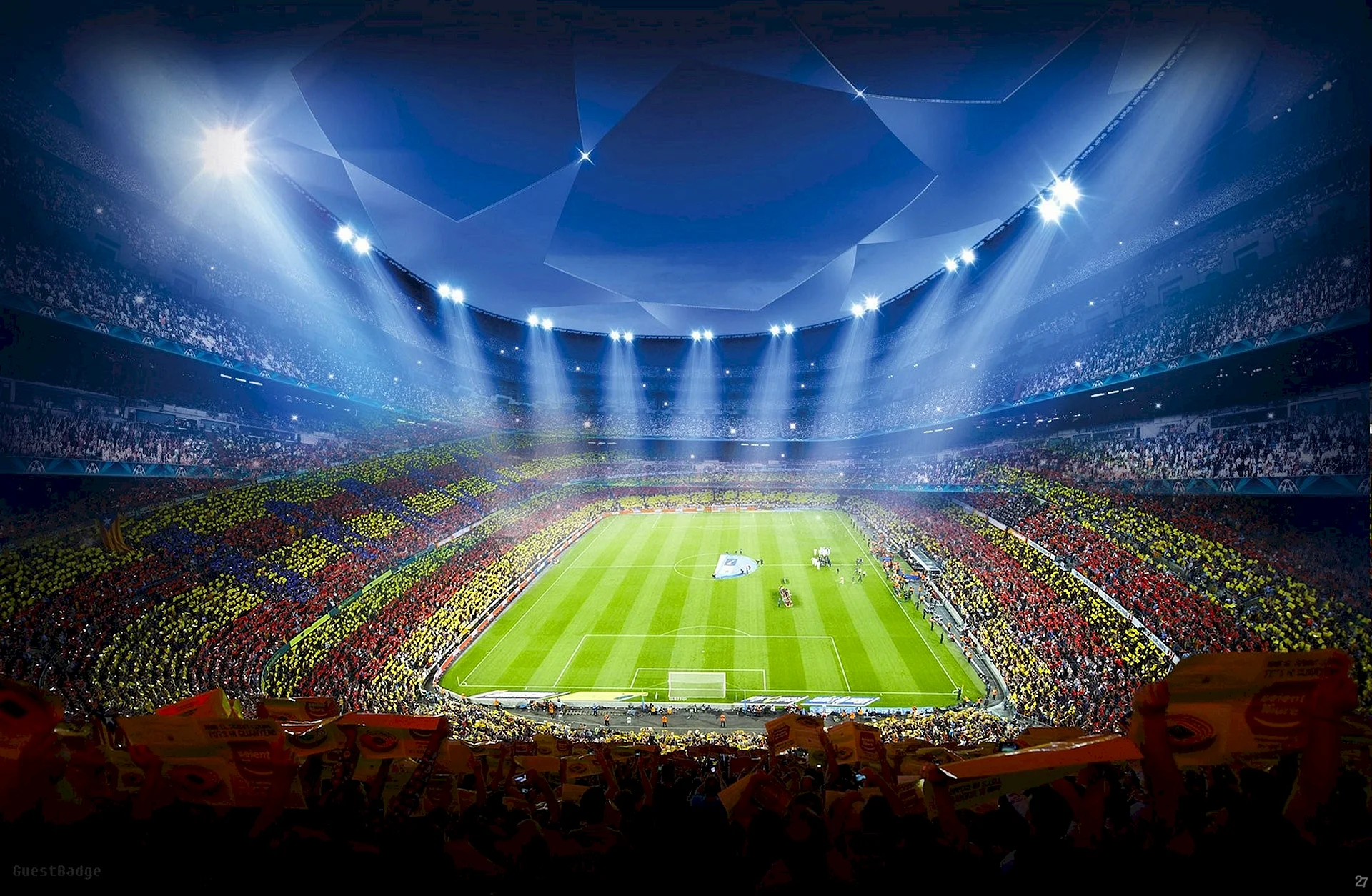 Стадион Камп ноу в Лиге чемпионов