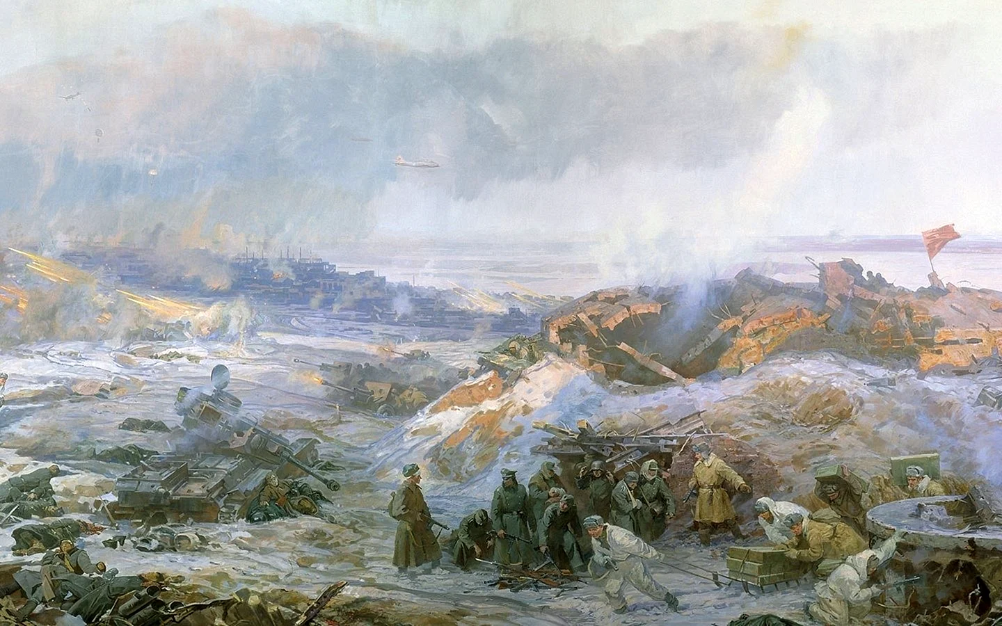 Сталинград битва зимнее сражение