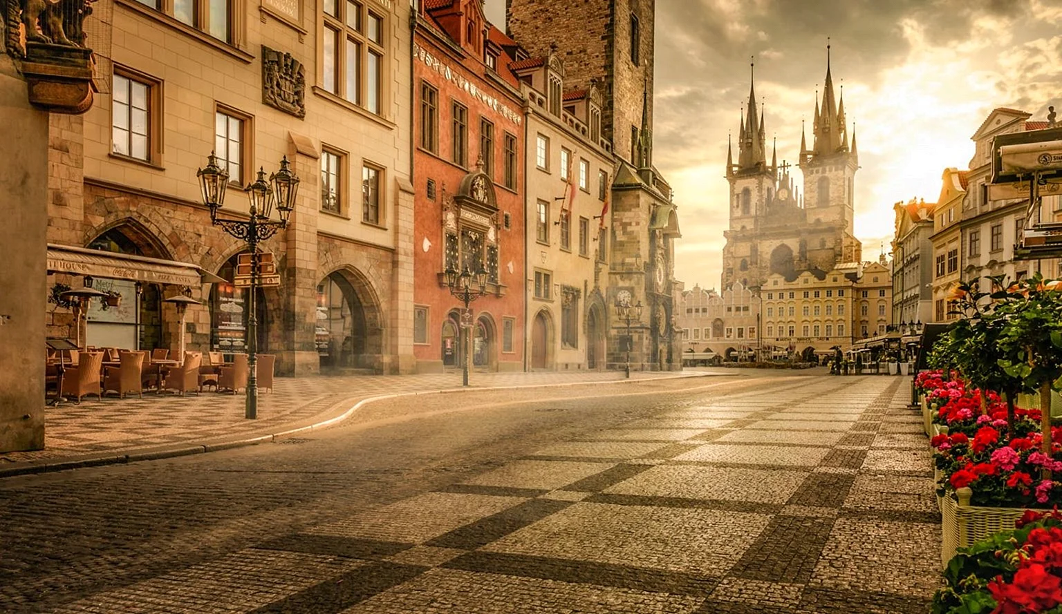Старинные улочки Праги