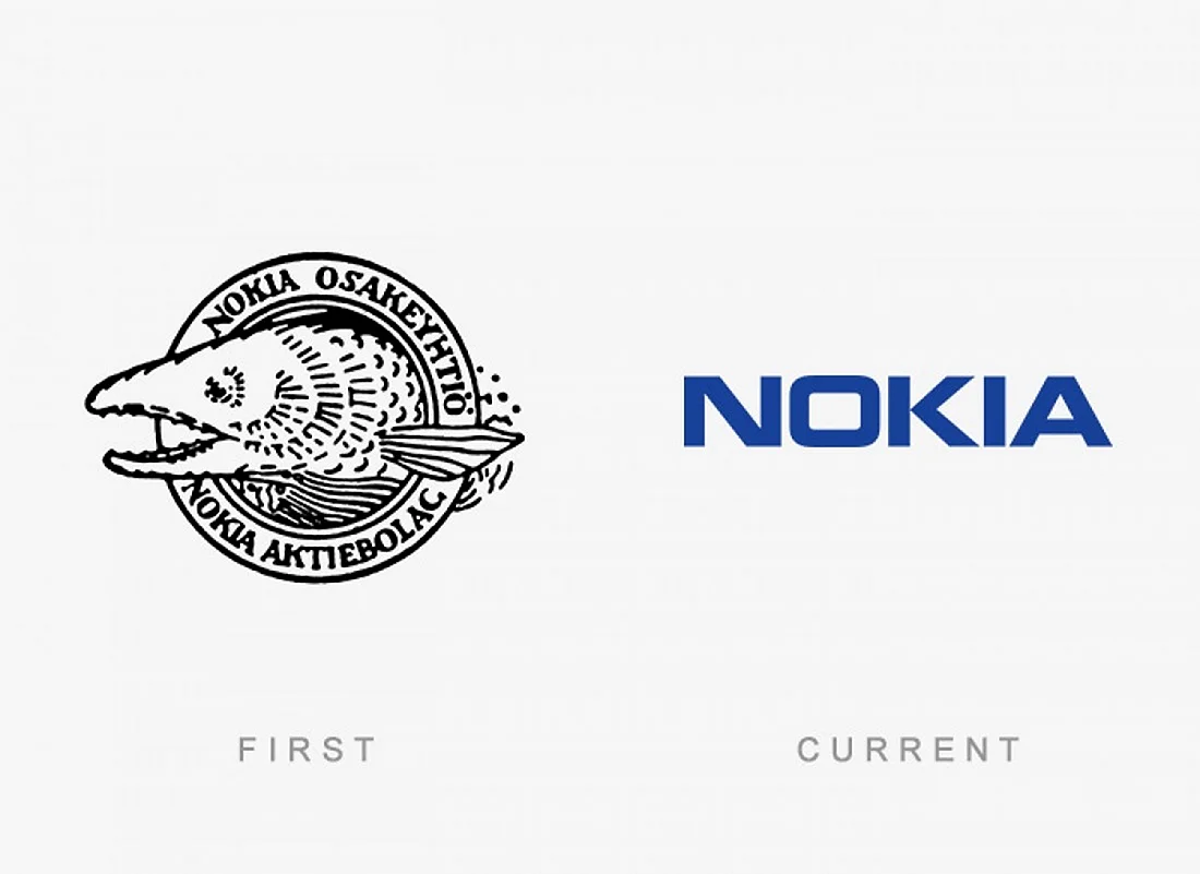 Старые логотипы компаний