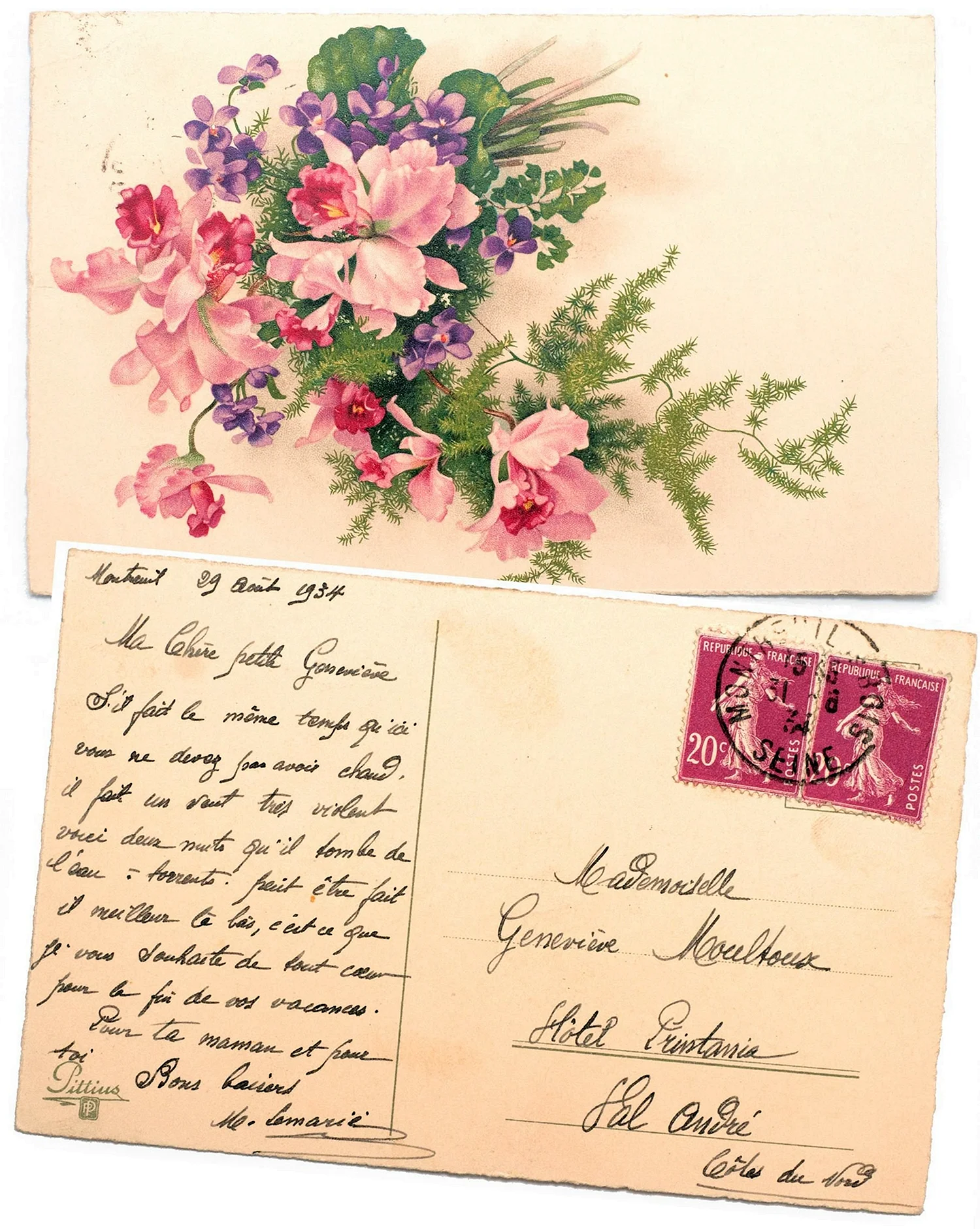 Старые письма и открытки