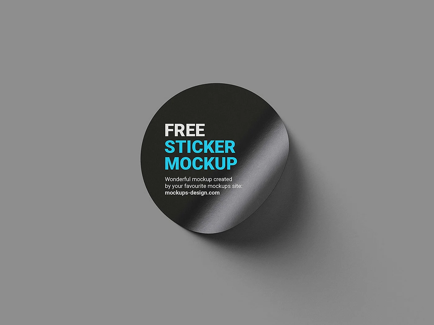 Sticker Mockup free