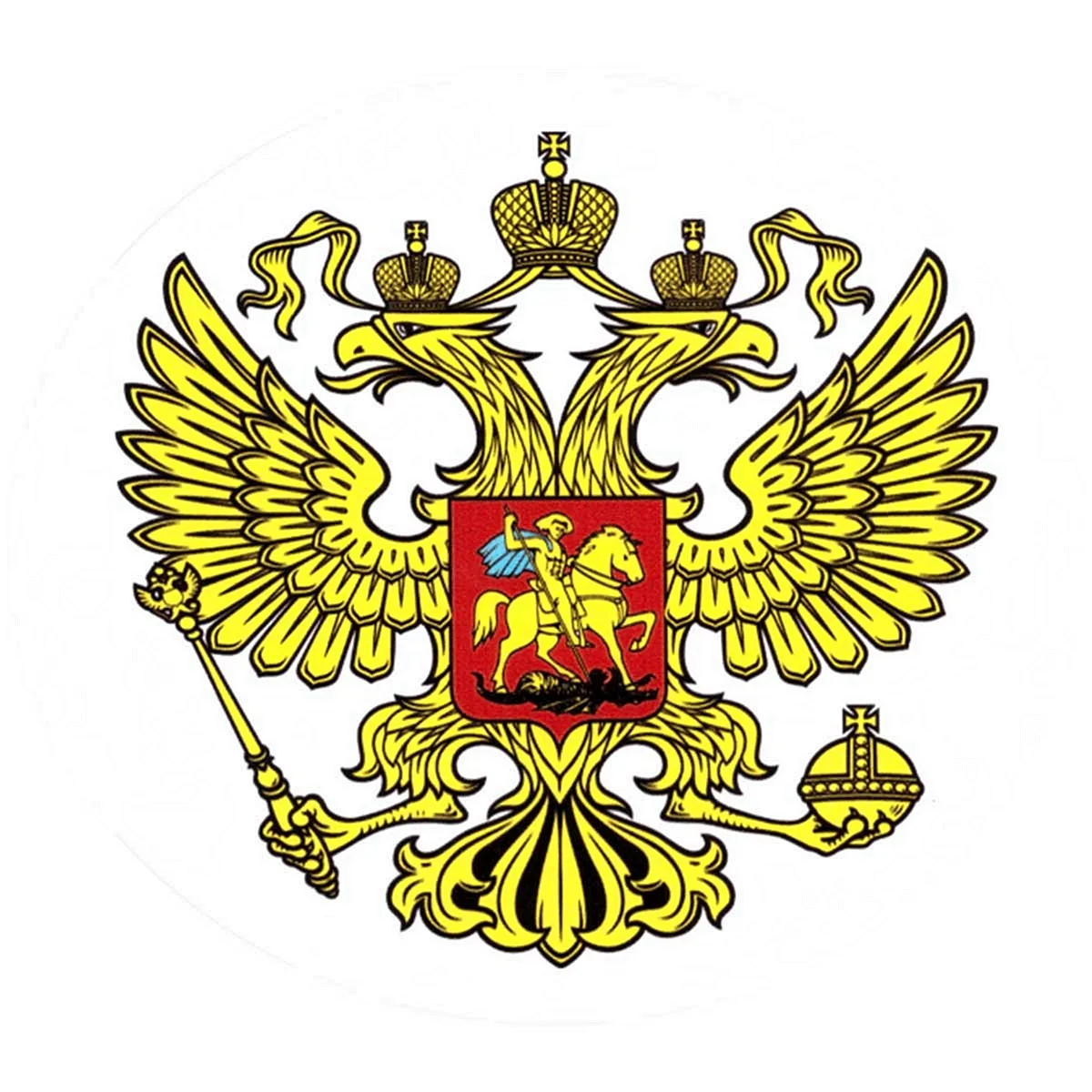 Стикер герб России