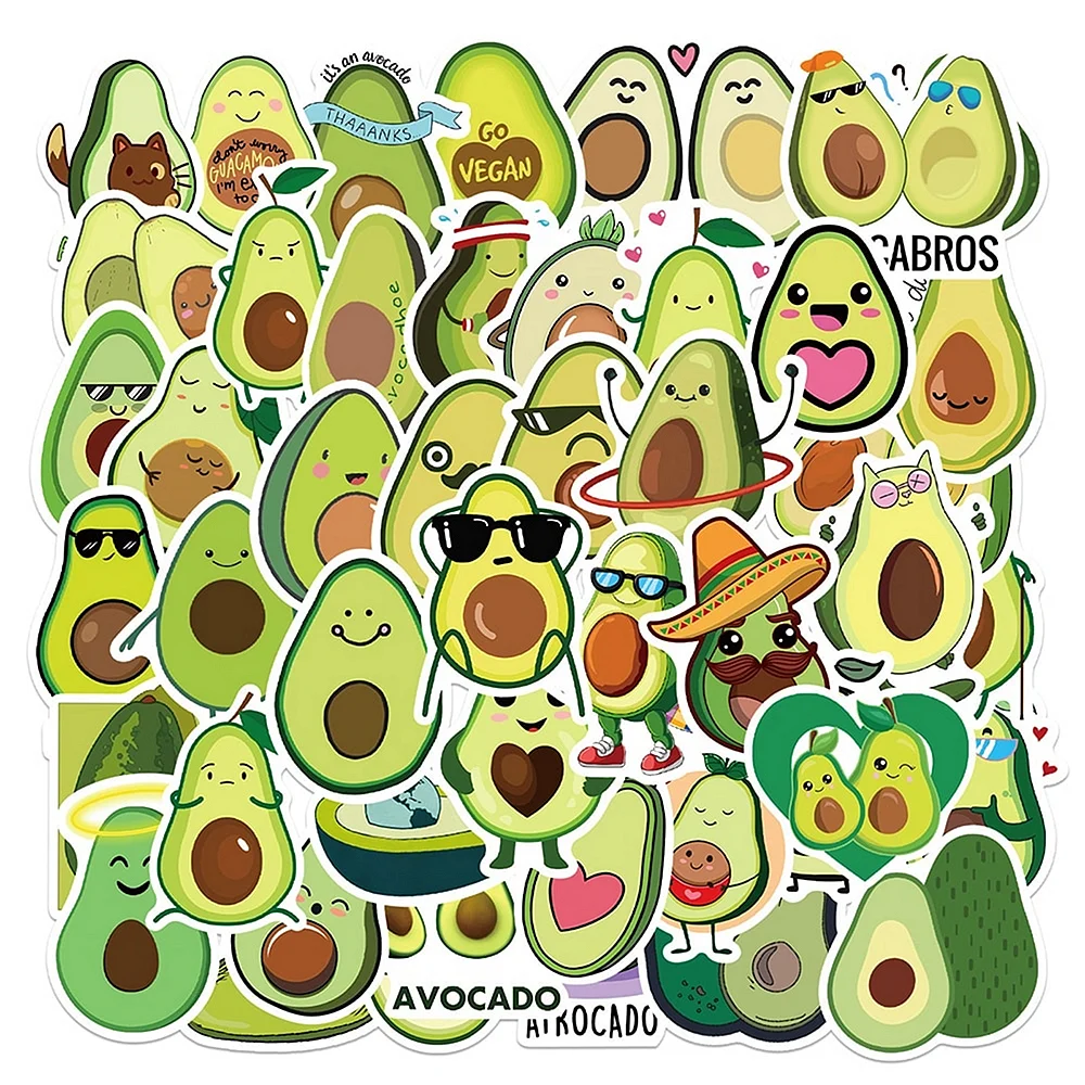 Стикеры авокадо