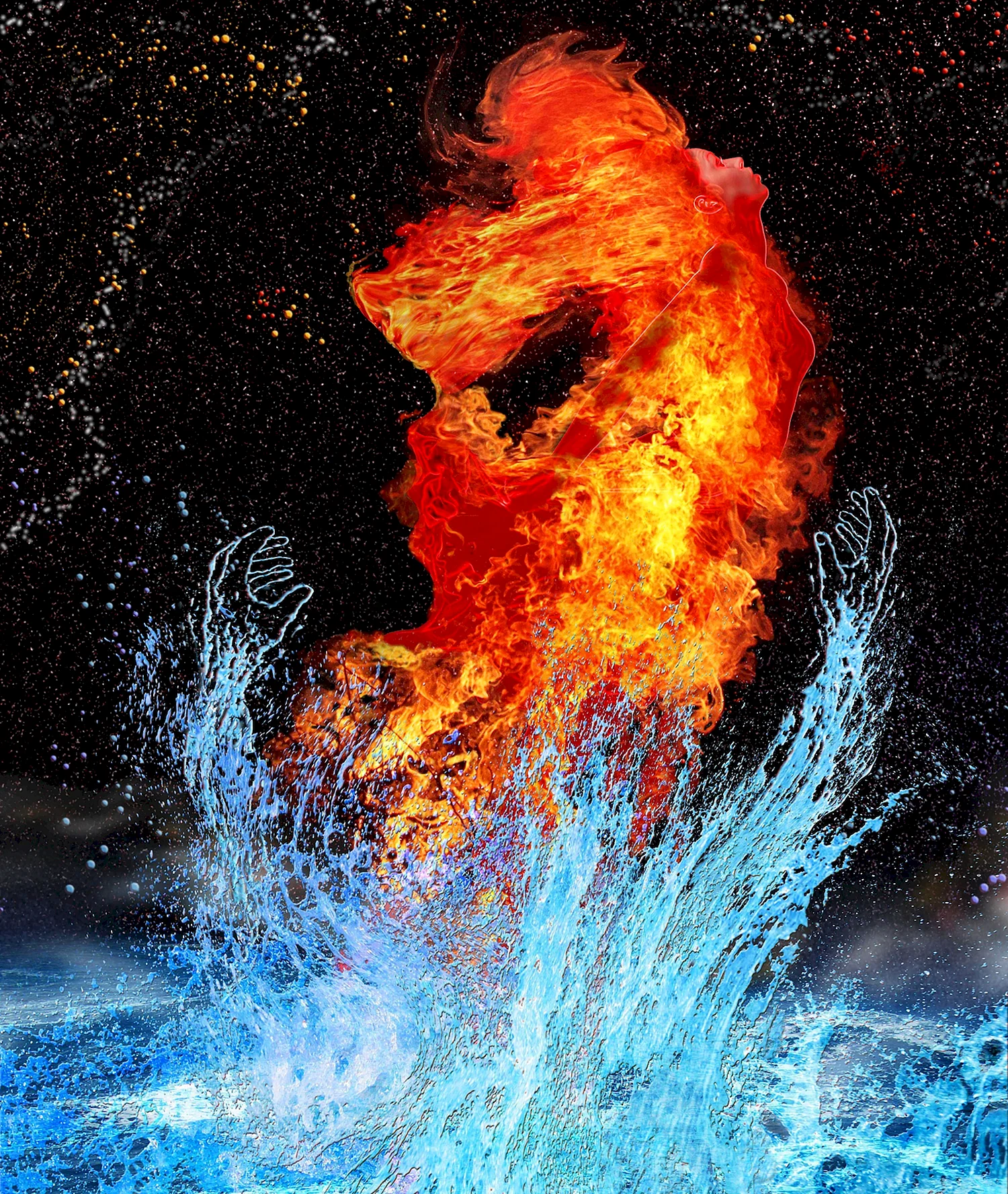 Стихия огня и воды