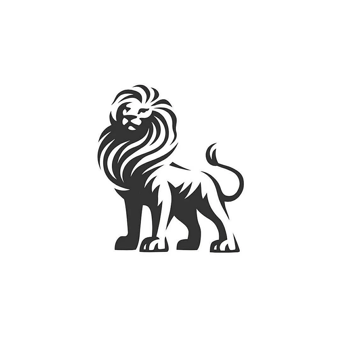 Стилизованное изображение Льва