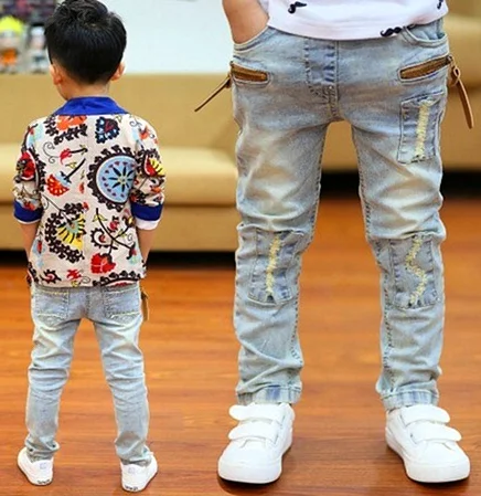 Стильные детские джинсы