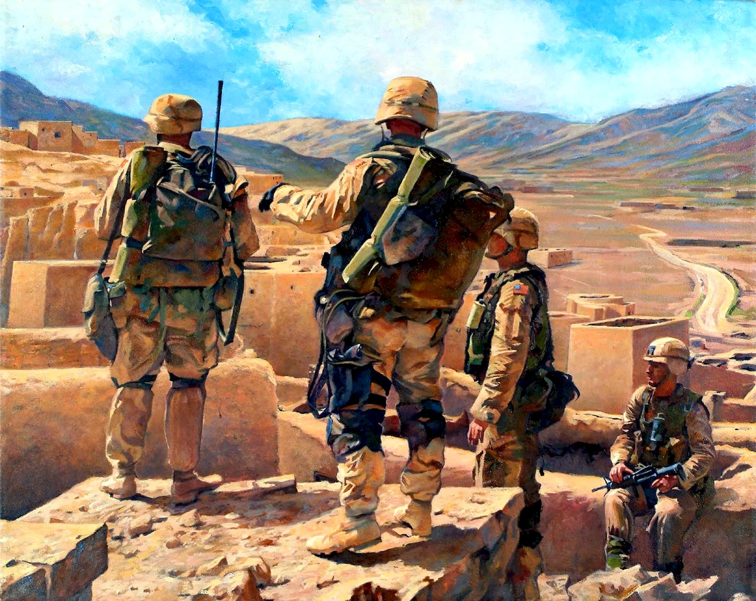 Стюарт Браун Афганская война арт