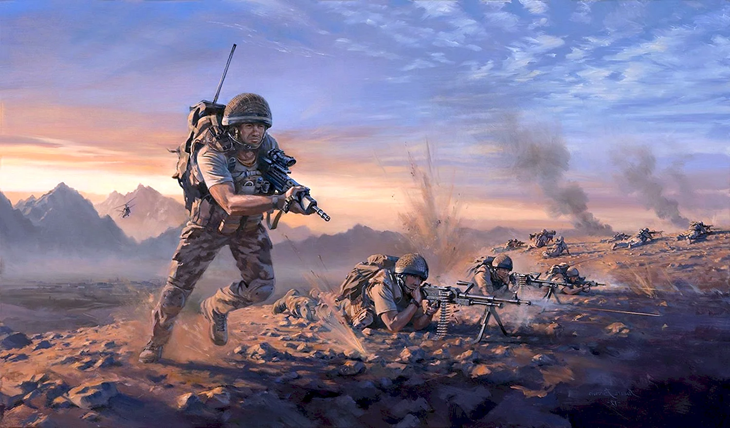 Стюарт Браун Афганская война арт