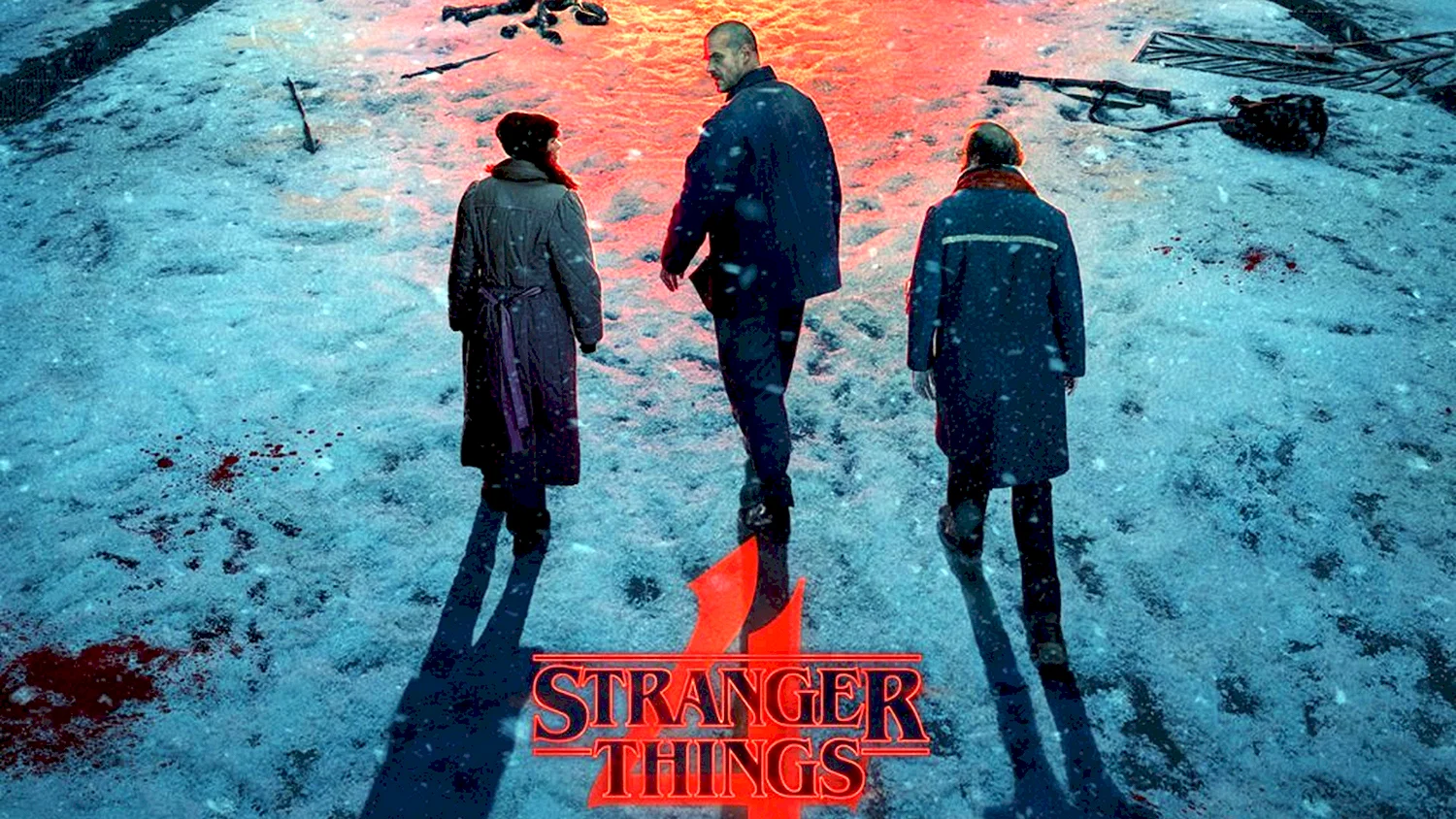 Stranger things 4 Постер