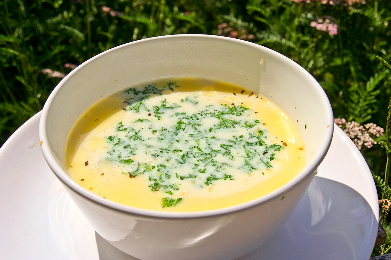 Суп сырный из плавленного