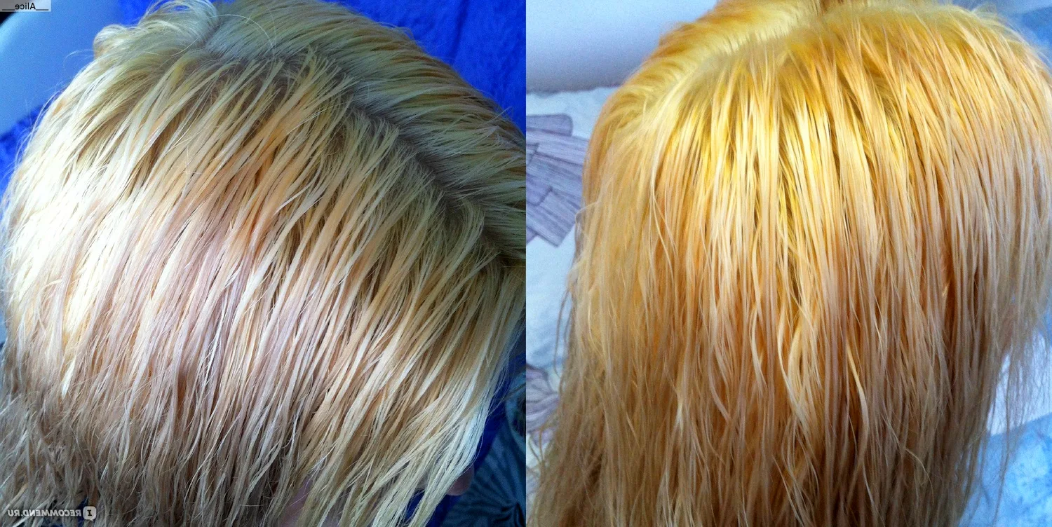 Супра для осветления волос до и после