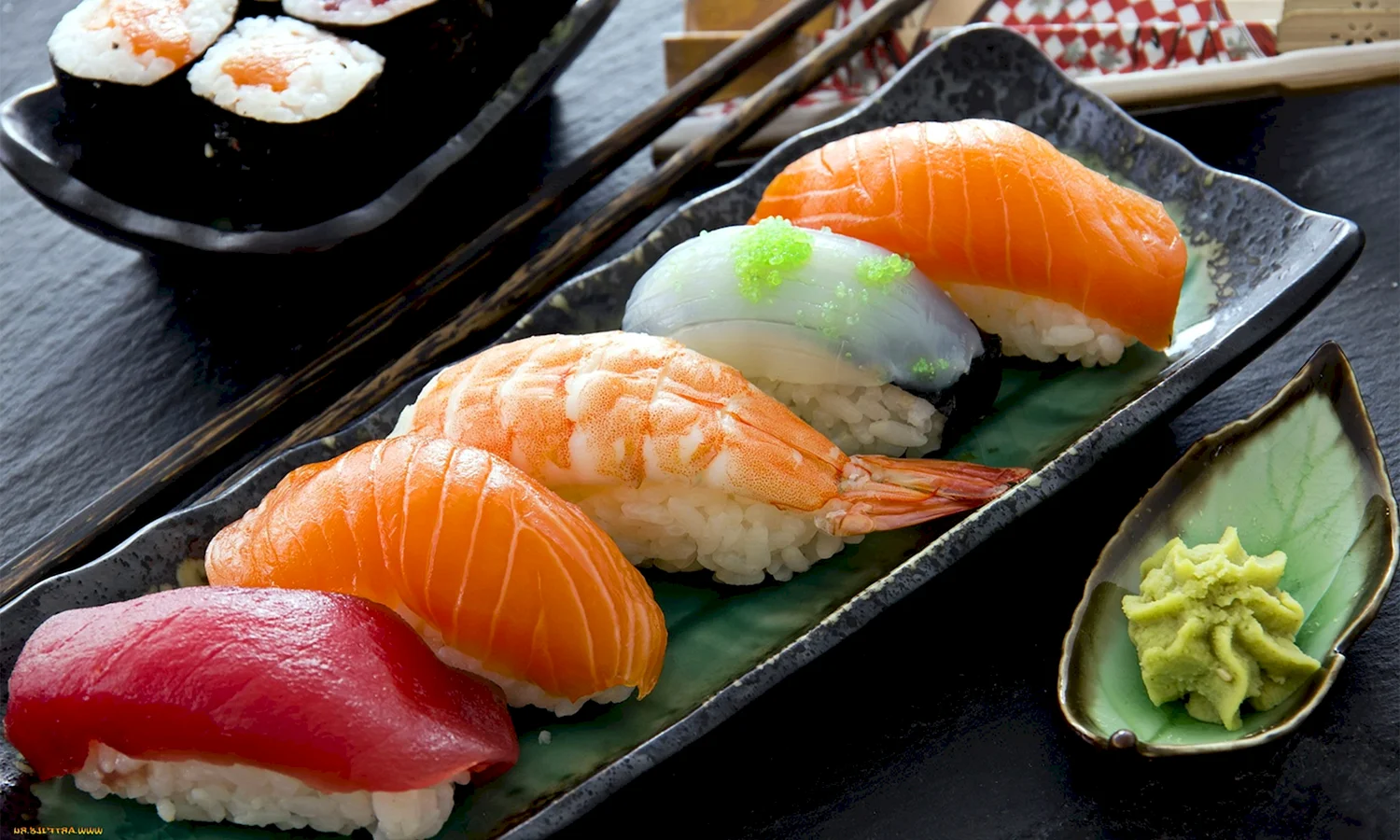 Суши, японская кухня, нигири