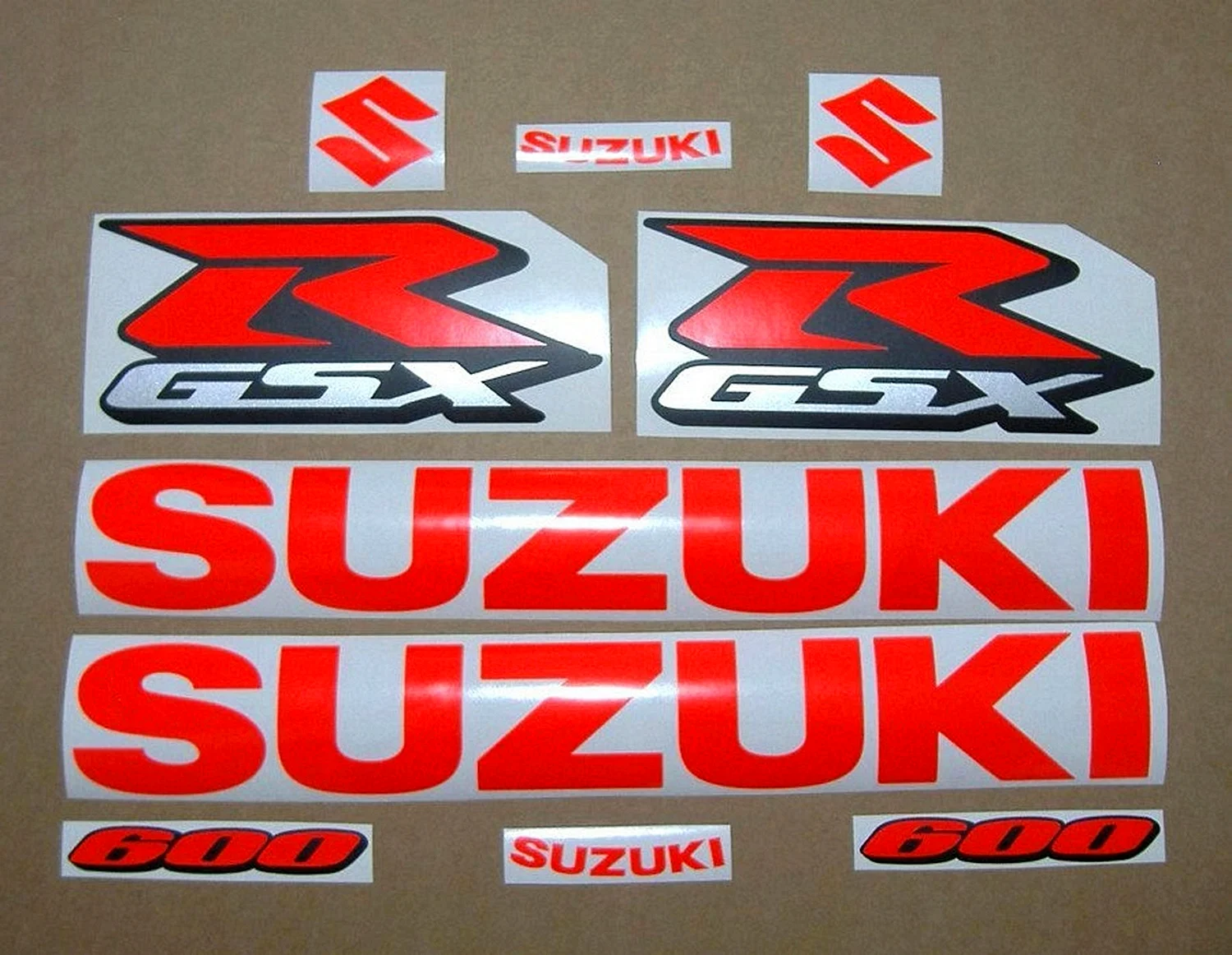Suzuki GSX R 600 Stickers