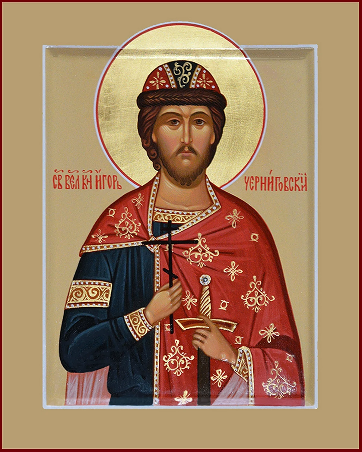 Св.благоверный князь Игорь Черниговский иконы