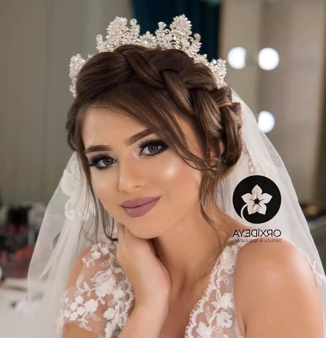 Свадебные прически азербайджанок