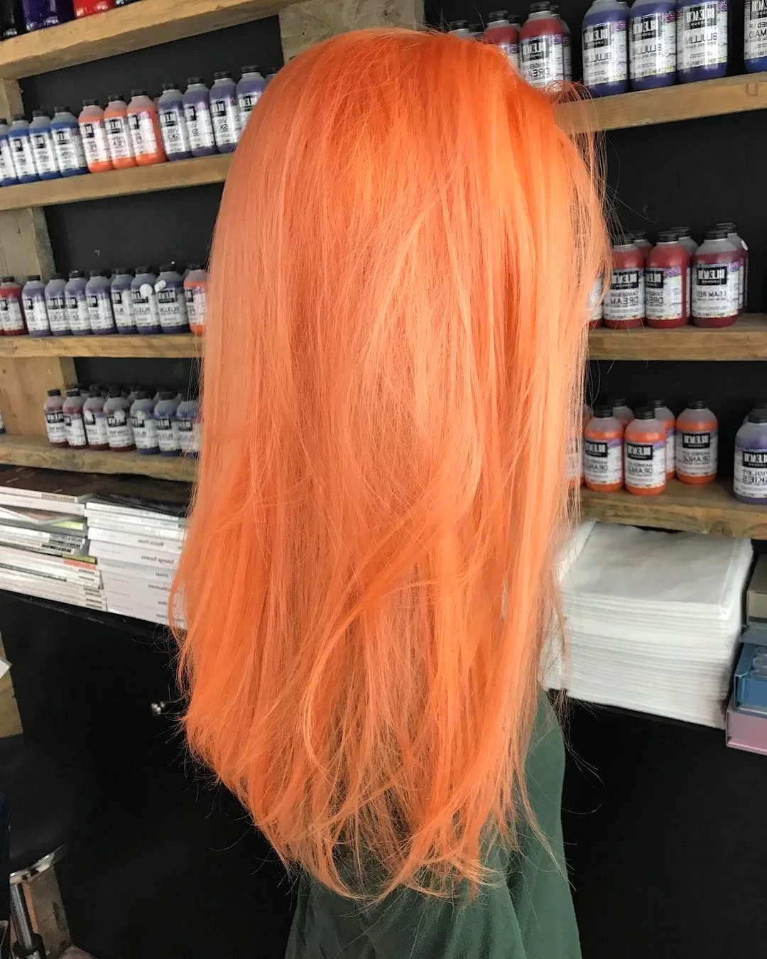 Свелто оранжевые волосыволосы