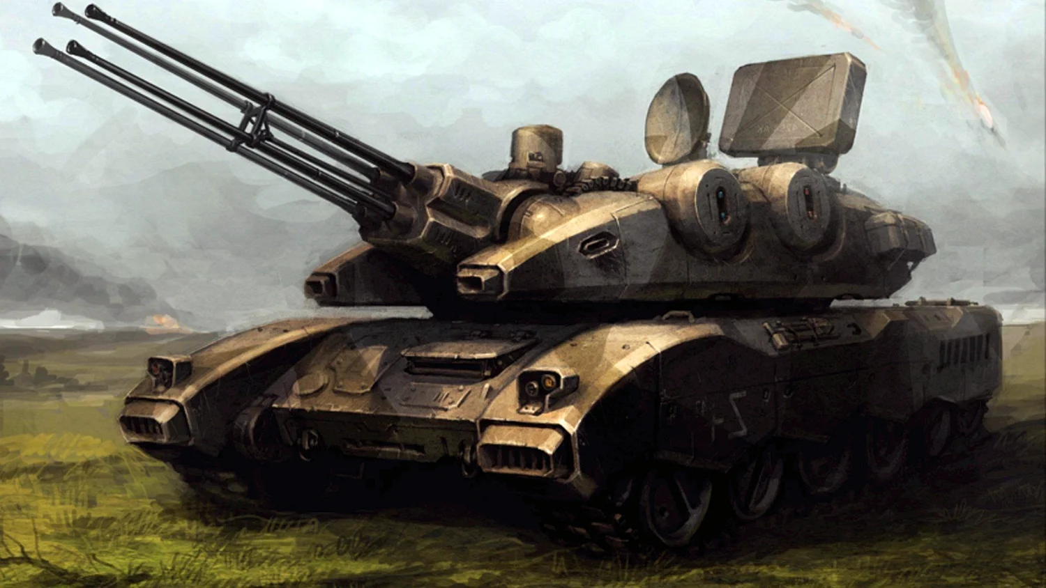 Сверхтяжёлый танк будущего Левиафан