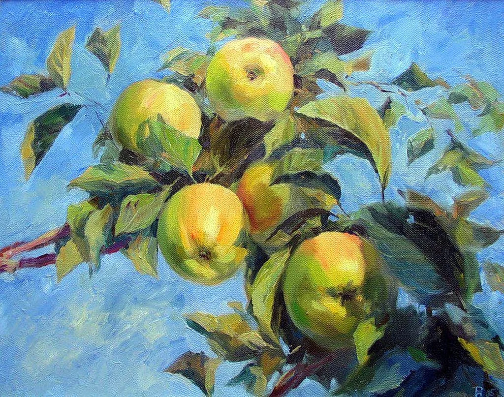 Светлана Родионова художница яблоки