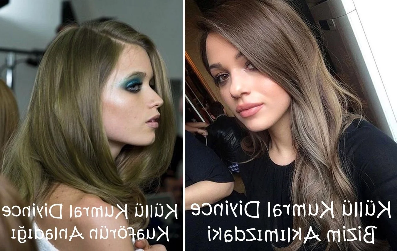 Светло русый цвет волос до и после