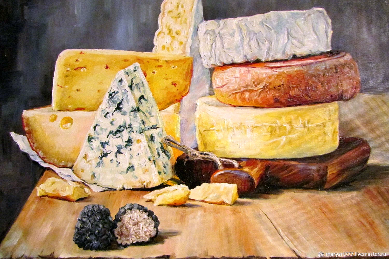 Сыр в живописи