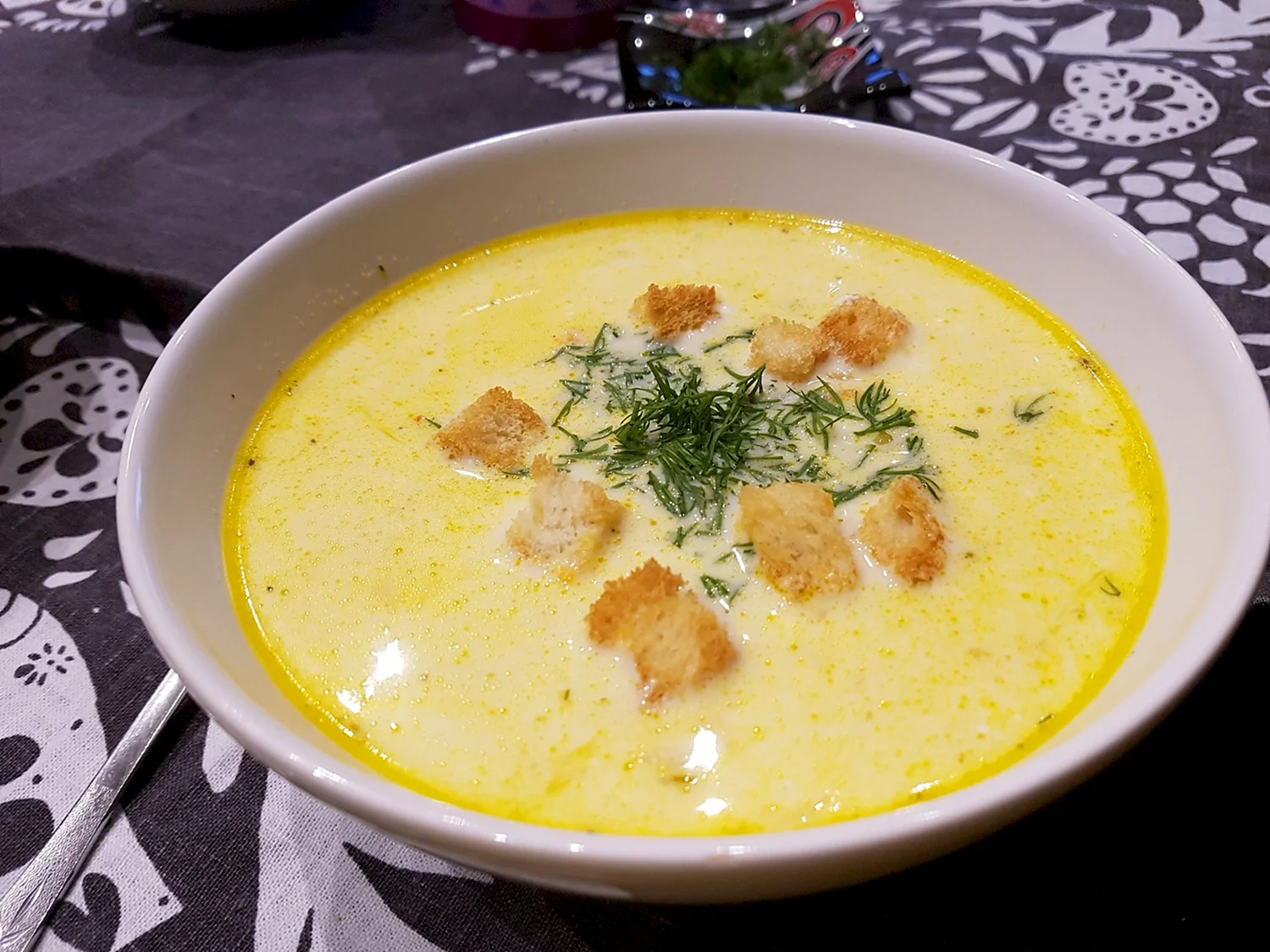 Сырный суп Рокфор