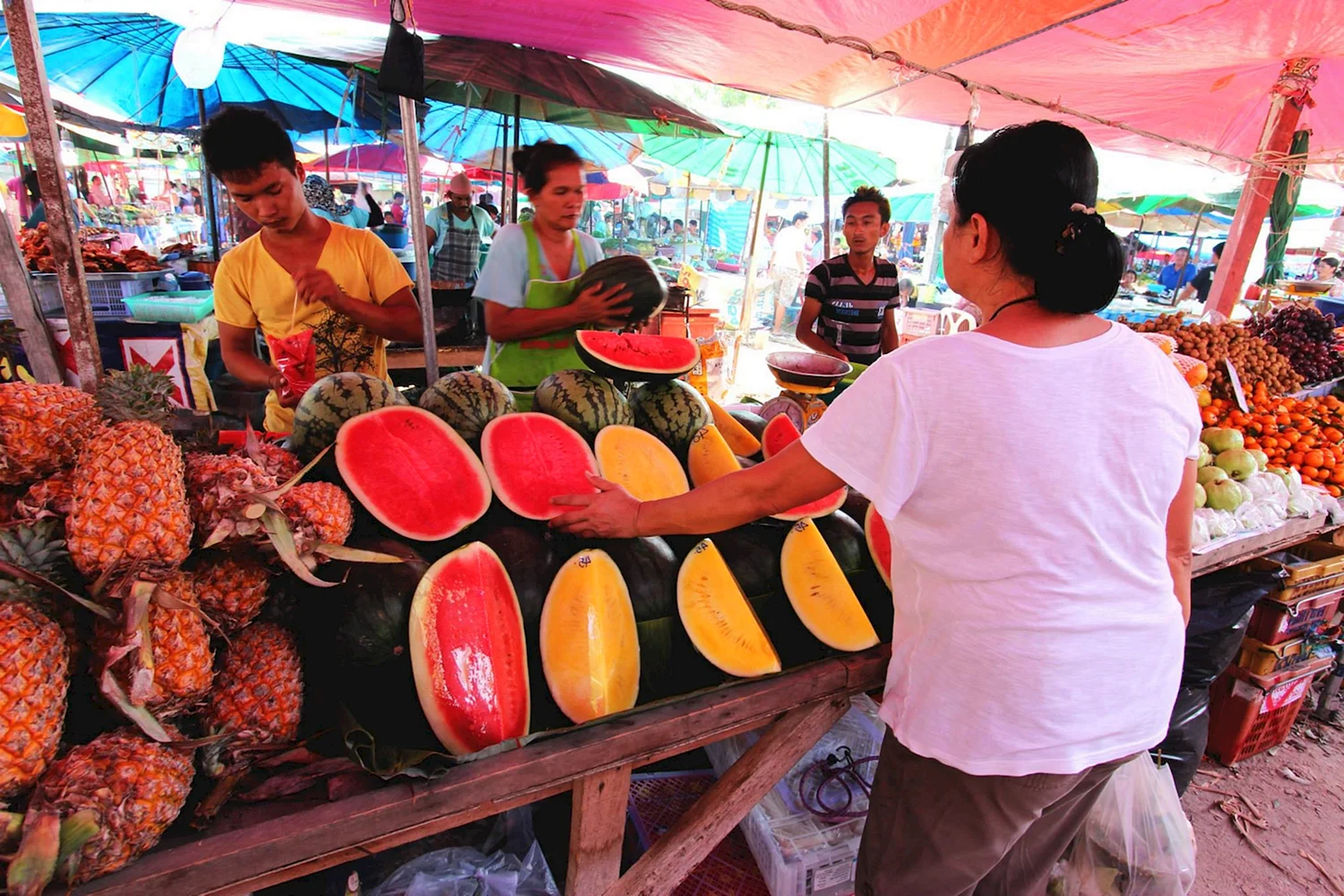 Тайский рынок Пхукет Банг Тао